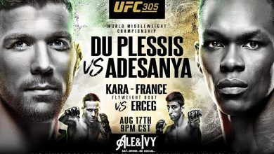 UFC 305 du Plessis vs. Adesanya